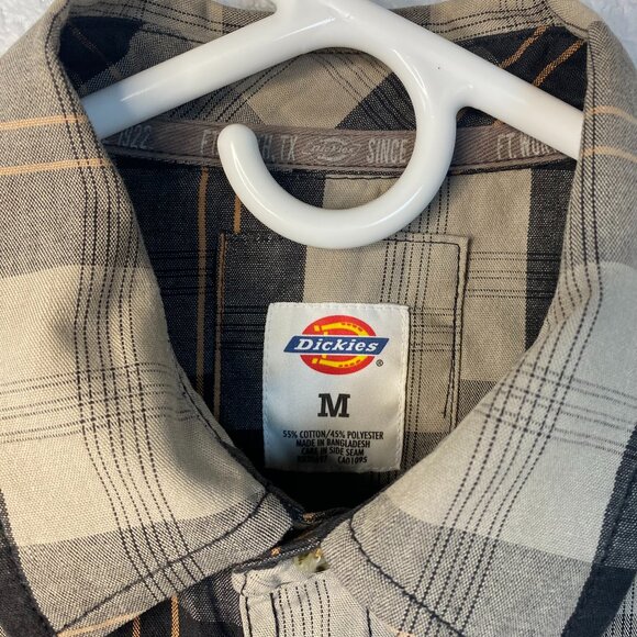 Dickies Plaid Western Pearl Snap Button Down - Picture 4 of 6